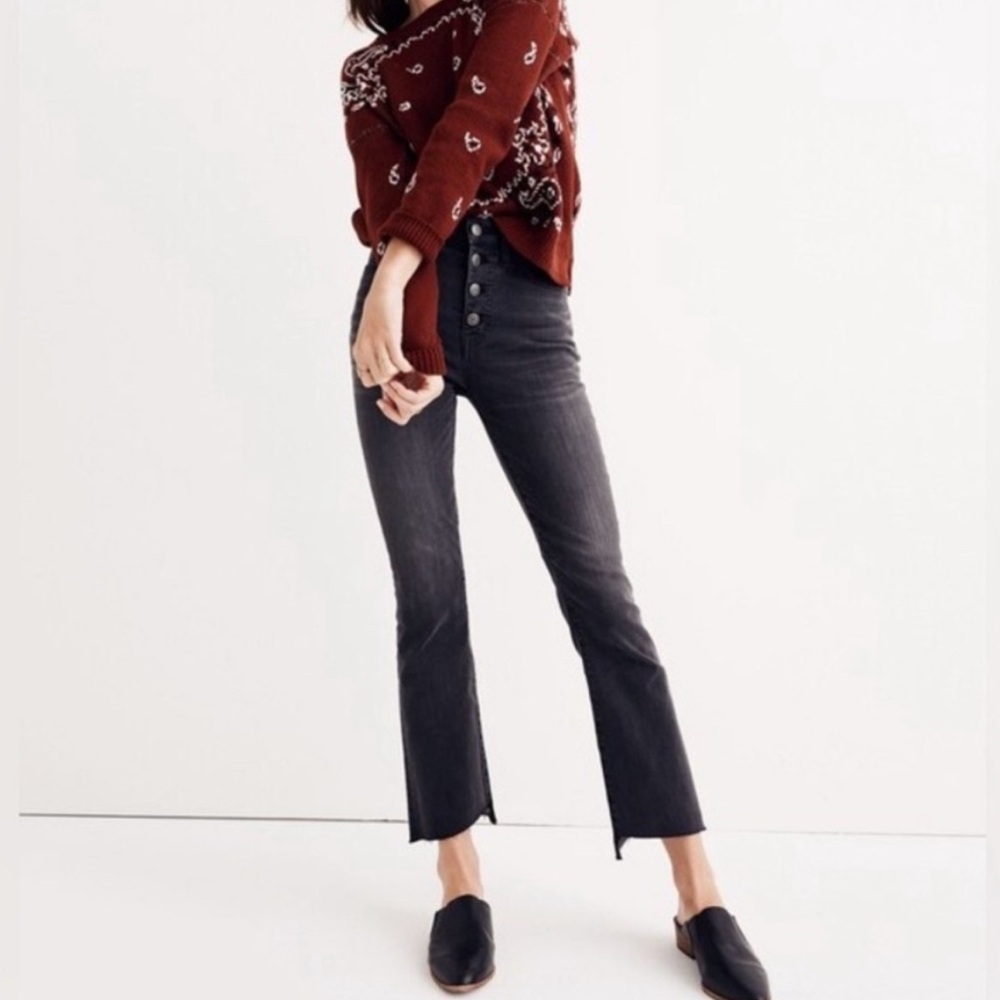 MADEWELL Cali Denim-Boot PETITE 27s
Faded black